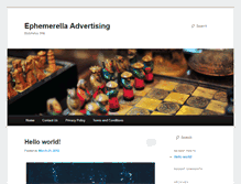 Tablet Screenshot of ephemerellaventures.com